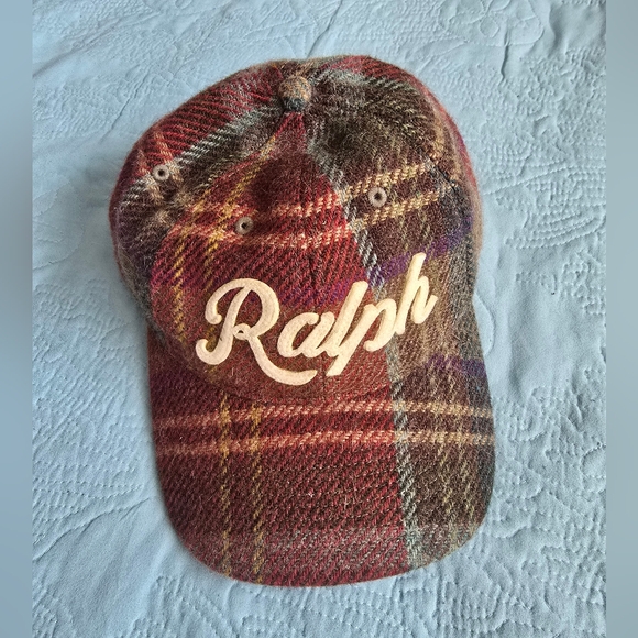 Polo by Ralph Lauren Multicolor Plaid Wool Cap - Picture 4 of 6